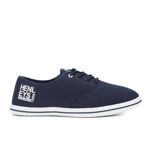 Henleys Men's Stash Canvas Pumps - Navy
