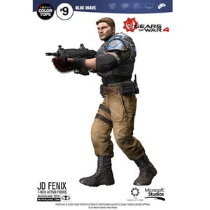 Blue Wave Gears of War 4 JD Fenix Figure