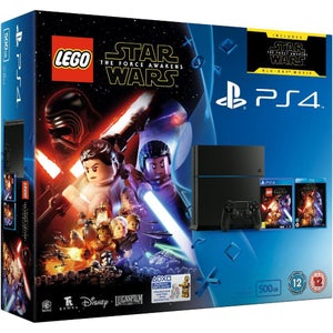 Sony PlayStation 4 500GB - Includes LEGO Star Wars: The Force Awakens & Star Wars: The Force Awakens Blu-ray