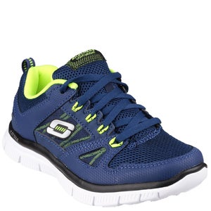 Skechers Kids' Flex Advantage Trainers - Navy