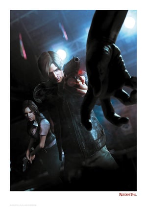 Resident Evil 'Bio Hazard' Art Print - 16.5 x 11.7