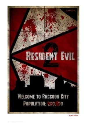 Resident Evil 2 Art Print - 16.5 x 11.7