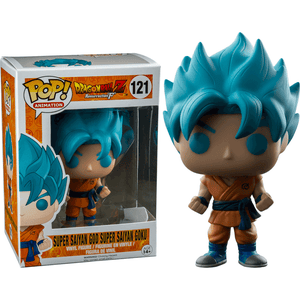 Dragonball Z Resurrection F Limited Edition Super Saiyan God Goku EXC Pop! Vinyl figure