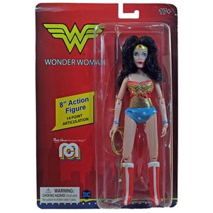 Mego Action Figure Wonder Woman 8 Pollici - Versione Standard - Giocattolo Da Collezione Per Bambini E Adulti