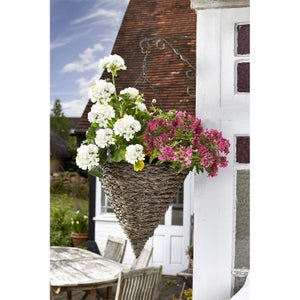 homebase artificial hanging baskets