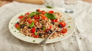 High Protein Super Grain Salad