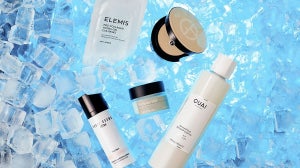 Cooling beauty products to help de-puff the skin and refresh your hair