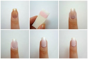 French Manicure Ombre Nail Tutorial