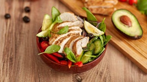 Quick and Tasty Mediterranean Chicken Salad