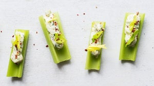Celery Sticks with Cream Cheese