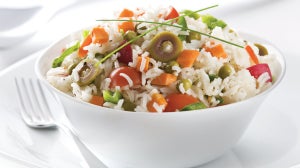 Insalata di Riso con Verdure