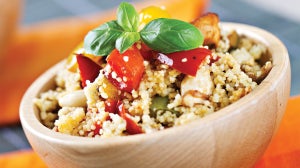 Cous Cous al estilo Mediterráneo