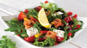 Ensalada de Salmón Ahumado