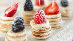 Desayunos saludables navideños altos en proteína