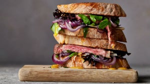 Стейк-сэндвич | Белковое блюдо