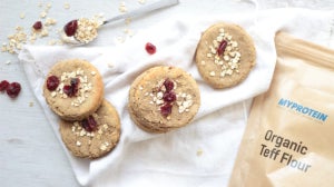 Biscuits protéinés à la banane  |  Recette Vegan