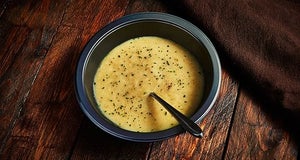 Kartoffel- und Lauch-Suppe