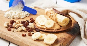 Rosinen Pancake Rolle | Bananen Snack Rezept