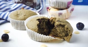 Süße Matcha Muffins | Saftig & Gesund