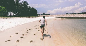Laufen am Strand: Vorteile des Sands