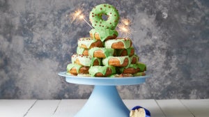 Torre de Donuts | A melhor receita proteica para o Natal!