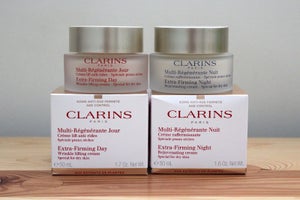 Clarins Extra-Firming Day Cream and Extra-Firming Night Cream