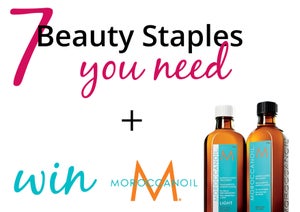 7 Beauty Staples You Should Be Using + WIN Moroccanoil Treatment