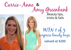 The Greenbank twins beauty tips & WIN 1 of 3 surprise beauty bags valued at over $200