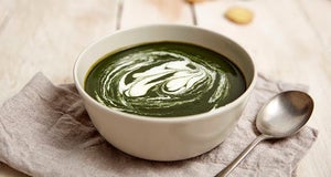 100% Organic Spirulina & Cauliflower Soup Recipe
