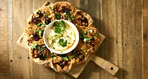 Chicken Fajita Pizza Ring Recipe | High Protein & Low Fat