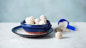 Coconut Protein Balls | Healthy Protein Snacks