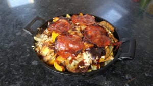 Protein-Packed BBQ Chicken Potato Base Pizza