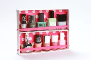 Upscale Your Glossybox: How To Create A Nail Polish Rack…