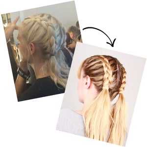 Runway To Real Life: Grownup Braided Bunches