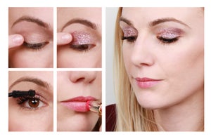 Runway To Real Life: Pink Glitter Eyes