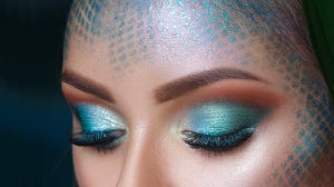 Nicht alltagstauglich, aber soooo Mermaid: Meerjungfrau-Make-up