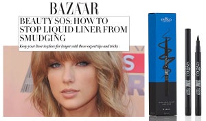 Harper’s Bazaar: How to Stop Liquid Liner From Smudging
