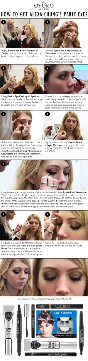 How to Get Alexa Chung’s Party Eyes!
