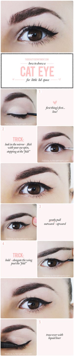 Tutorial: Winged Liner for a Droopy Lid