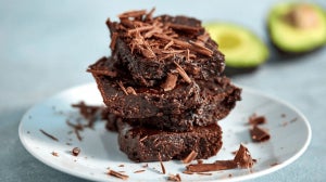 Białkowe Karmelowe Brownie | Przepis na ciasto czekoladowe