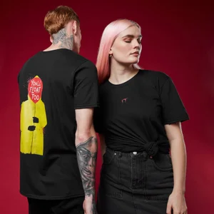 IT You'll Float Too Unisex T-Shirt - Black