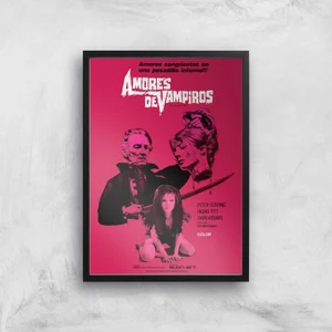 Amores De Vampiros Giclee Art Print