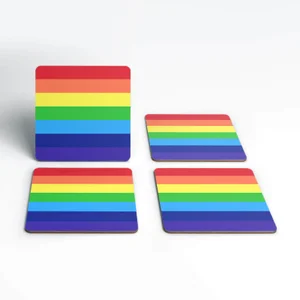 Rainbow Classic Rainbow Coaster Set