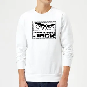 Samurai Jack Stylised Logo Sweatshirt - White