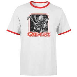 Gremlins Retro T-Shirt - White/Red Ringer