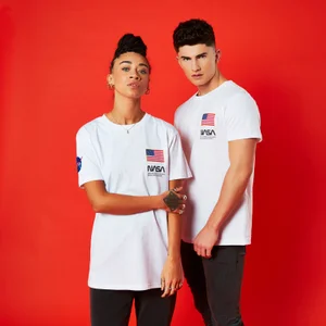 NASA Base Camp Unisex T-Shirt - White