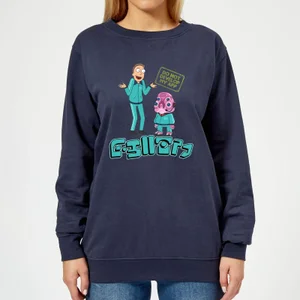 Rick and Morty Do Not Develop My App Women's Sweatshirt - Navy