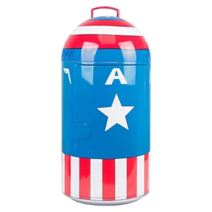 Marvel Captain America 14L Mini Fridge - US Plug