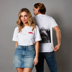 Jaws Unisex T-Shirt - Weiß