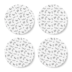 Boobs Coaster Set